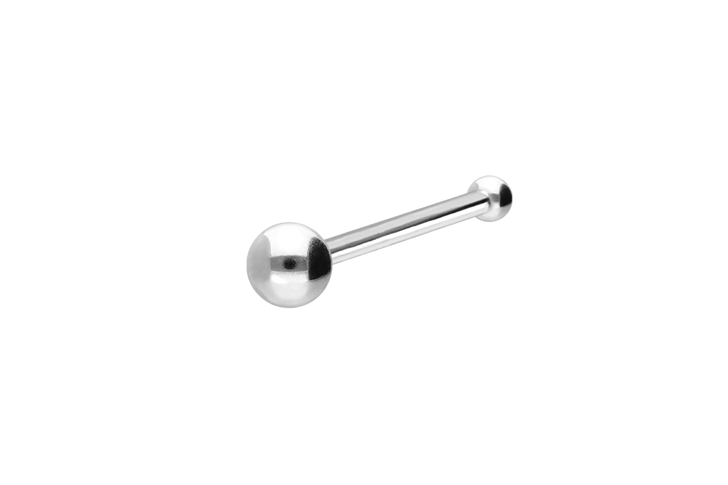 Chirurgenstahl Nasenstecker Nasenpiercing Pin KUGEL